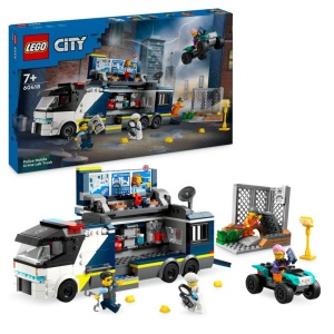 LABORATOR MOBIL DE CRIMINALISTICA, LEGO 60418
