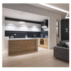 Lustra circulara LED Leon 35W GTV neagra - Img 3