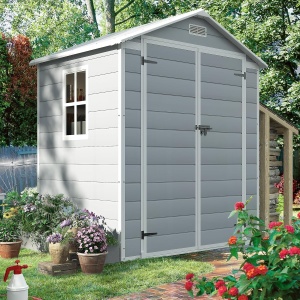 Magazie din PVC pentru gradina 182x141x210 cm – Solutia ideala de depozitare - Img 4