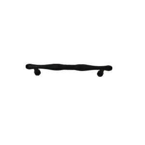 Maner clasic negru mat 128mm