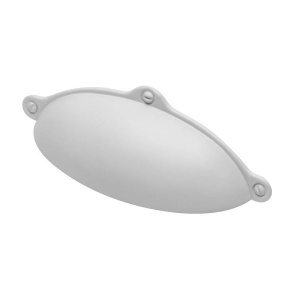 Maner scoica Marsa alb mat 64mm