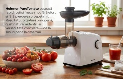 MASINA DE PASAT ROSII/FRUCTE MOI HEINNER PURETOMATO HTG-LK13WH - Img 6