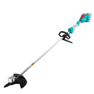 Motocoasa electrica Total cu 2 acumulatori Li-Ion 20V 4.0Ah – Trimmer fara perii pentru taiere precisa si eficienta - Img 1