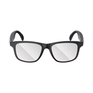 Ochelari de soare inteligenti, Bluetooth, functie audio, lentile fotocromatice, Negru