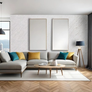 Pachet 1+1, vopsea decorativa, Absolute White, interior, 1.8 litri, Magic Efect - Img 2