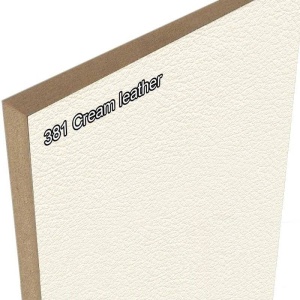 Panou MDF mat crem leather 381