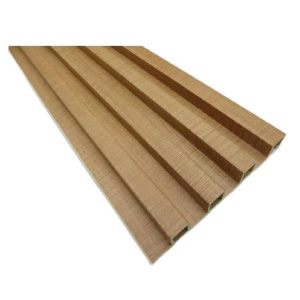 Panou riflaj decorativ din PVC nuanta Bambus 270x16x2.4 cm