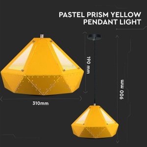 Pendul Prismatic galben D310 V-TAC - Img 2