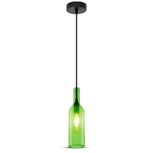 Pendul Sticla verde E14 V-TAC