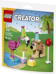 PETRECERE DE ZI DE NASTERE CU ANIMALUTE LEGO30715 - Img 2