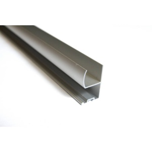 Profil maner aluminiu F-15 Y cu perie 2,5m