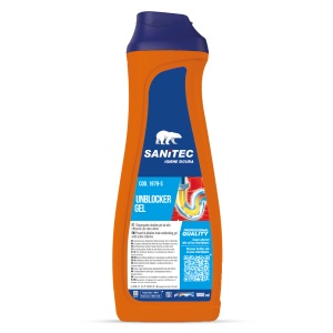 Sanitec, Gel desfundat tevi, 1000 ml
