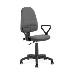 Scaun birou HM Bravo gri - negru