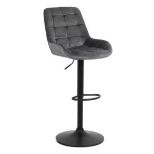 Scaun de bar ABS 145, ergonomic, catifea, suport picioare, inaltime reglabila, 100 kg - Img 2