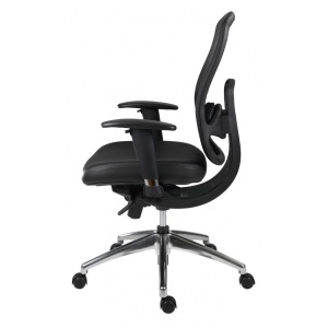 Scaun ergonomic mesh cu tetiera Oklahoma negru - Img 3