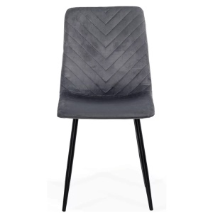 Scaun living BUC 208, catifea, baza metalica - Img 2