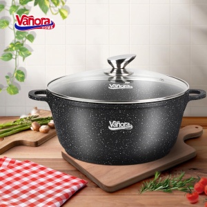 SEMIOALA ALUMINIU TURNAT 32x14.5CM, 11.6 L, CLASSIC, VANORA HOME - Img 2
