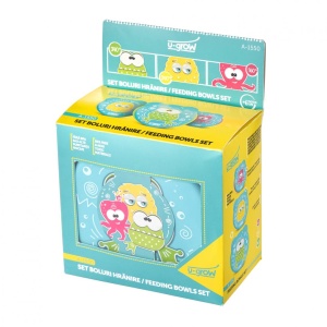 Set 3 boluri cu capac (160, 240, 340ML) A-1550, U-Grow - Img 2