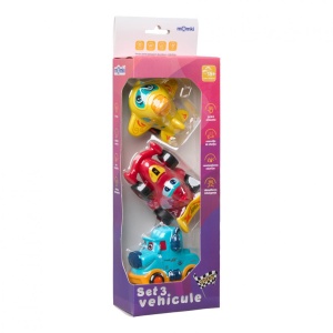 SET 3 VEHICULE,SCUTER ALBASTRU - Img 3