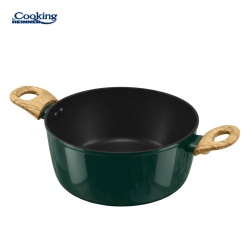 SET 8 PIESE DIN ALUMINIU FORJAT MARBELLA VERDE, COOKING BY HEINNER - Img 21