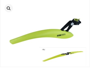Set Aparatori Noroi LASALLE SPORTS OREGON Verde Lime 24"-29" - Img 2