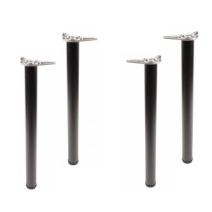 Set picioare masa reglabil negru D60 GTV h710mm