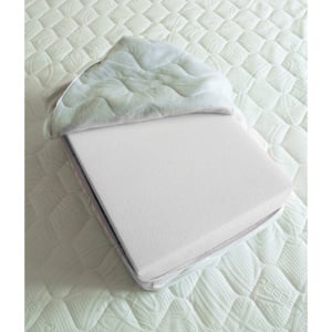 Set Saltea cu spuma, Hydra Comfort Flex 160x200x16cm, fermitate mediu spre tare, hipoalergenica, husa detasabila, Saltsib plus 2 perne matlasate, microfibra 50x70cm, lavabile la 95 C - Img 3