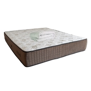 Set Saltea ortopedica cu arcuri, Lotus Forte Super Ortopedic 140x200x30cm, fermitate mediu spre tare, plasa de arcuri Bonell, fara vara-iarna, banda de aerisire spaceair, Salt Confort plus pilota vara, microfibra, lavabila la 95 C