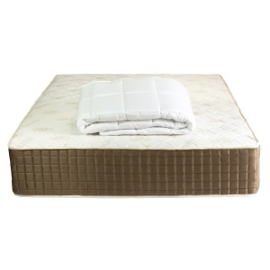Set Saltea ortopedica cu arcuri, Venetia Super Ortopedica Lux Flexa 140x200x30cm, fermitate tare, plasa arcuri tip Bonell, reversibila, sistem aerisire perimetral, Saltex plus pilota iarna, microfibra, lavabila la 95 C, 180x200cm - Img 2