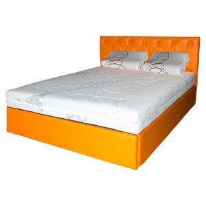 Set Saltea ortopedica, Saturn Memory Plus Comfort 180x200x20cm, cu spuma poliuretanica HR, memory foam 4 cm, husa detasabila tricot, hipoalergenica, fermitate mediu spre tare, Saltsib plus 2 perne ortopedice memory SB 52x32 cm, husa lavabila la 40 C - Img 2
