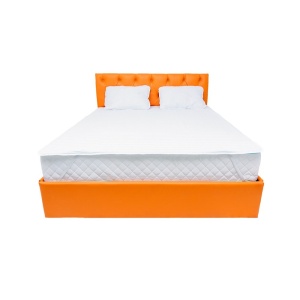 Set Saltea ortopedica, Uranus Standard Spring Comfort 140x200x26cm, plasa de arcuri Bonell, fermitate mediu spre tare, Saltsib plus 2 perne matlasate, umplutura siliconizata hipoalergenica, 50x70cm si protectie microfibra, cu elastice pe colturi - Img 3