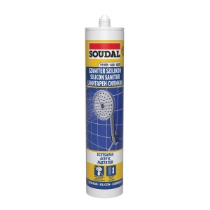 Silicon sanitar alb Soudal 280ml