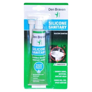 Silicon sanitar transparent 80ml