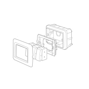 Suport 2 module Gewiss - Img 2