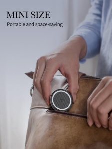 Suport Auto Telefon Serioux, cu incarcare Wireless 15W, compatibil MagSafe, prindere grila ventilatie, Intrare: 5V=2A 9V=2A, Ieșire: 5W 7.5W 10W 15W(Max), Dimensiuni: 61*84*71mm - Img 8