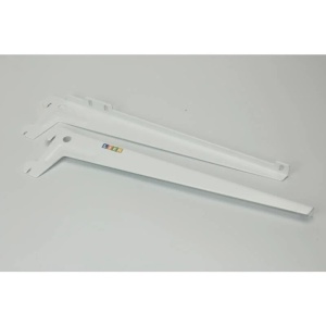 Suport raft vinclu L480, Alb, set 2 bucati