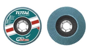 TOTAL - DISC ABRAZIV CU ZIRCONIU 115MMX22MM , P60