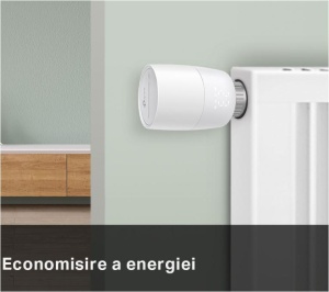 TP-LINK KE100, Termostat smart wireless pentru calorifer, 2.4 GHz Wi-Fi, 868 MHz, Android 5.0 sau mai recentă, iOS 10 sau mai recentă. - Img 4