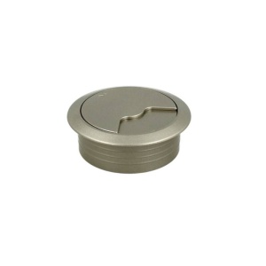 Trecere cablu rotunda D60 Hafele Inox - Img 1