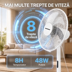VENTILATOR CU PICIOR HEINNER HMSF-3WH - Img 14