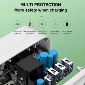Adaptor Priza Gelux cu 7 conexiuni si intrerupator - Img 4