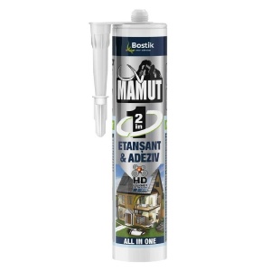 Adeziv etansant universal 2 in 1 Mamut alb 290ml