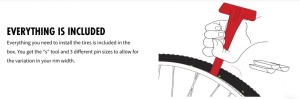 Anvelopa TANNUS Airless New Slick 700x23C Midnight Negru - Img 12