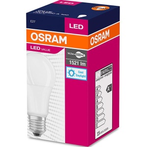 Bec LED Osram Value Classic A, E27, 13W (100W), 1521 lm, luminarece(6500K) - Img 2
