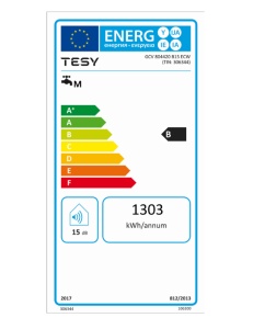 Boiler electric Tesy BiLight Cloud, 80L, Wi-Fi, control din aplicatie, Clasa energetica B, 2000W, 855x440 mm, alb - Img 2