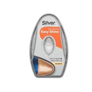 Burete silicon, cu rezervor, intretinere incaltaminte, Incolor, 6 ml, Silver