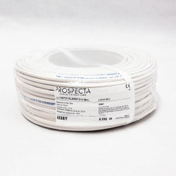 Cablu alarma 6 x 0.22 premium, cupru 100%, cod: I038IT, Li-Y(ST)Y, made in Italy, utilizare pentru sisteme de alarma, manta exterioara PVC alb, ecranare: folie de aluminiu laminata, raza de curbura 10x diametru, Peak Operating Voltage 250, Voltage Rating
