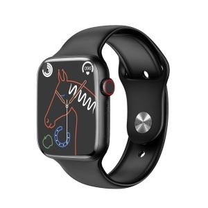 Ceas inteligent, smartwatch, functie apel, ecran 1.96 inch, 128 mb, 220 mAh, curea silicon, Hoco Y12, Negru - Img 2