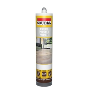 Chit acrilic pentru parchet Soudal gri deschis 290ml