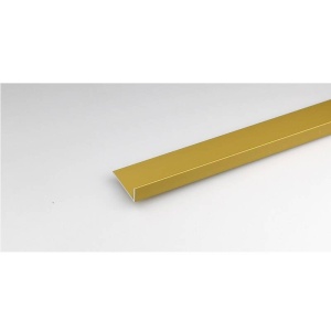Cornier aluminiu 30x15mm 1m auriu mat